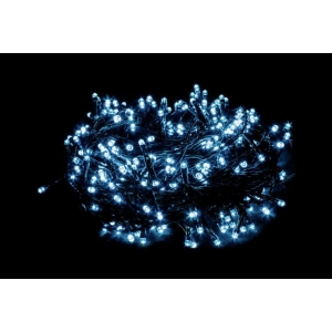 Новогодняя светодиодная гирлянда LED 10 метров, синий цвет, (эффект флэш)